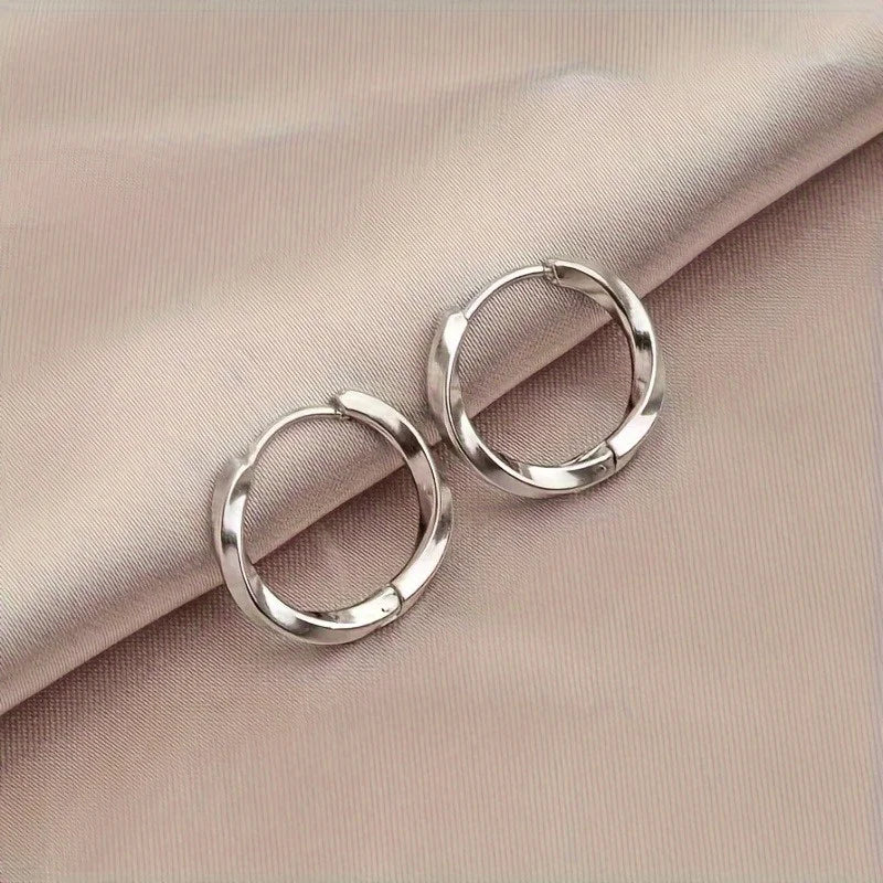 Geometric Drop Earrings Minimal