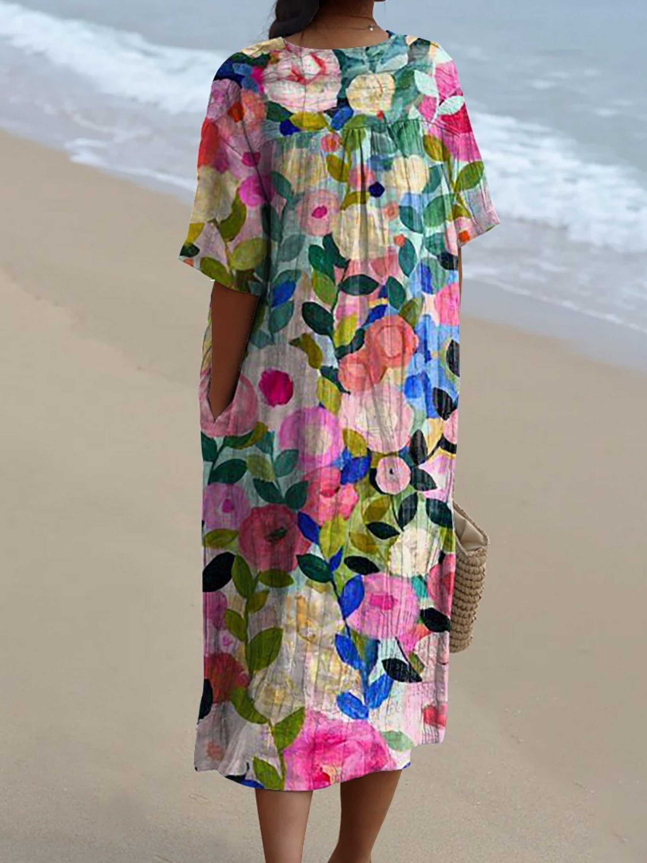 Bente™ Vintage Floral Dress