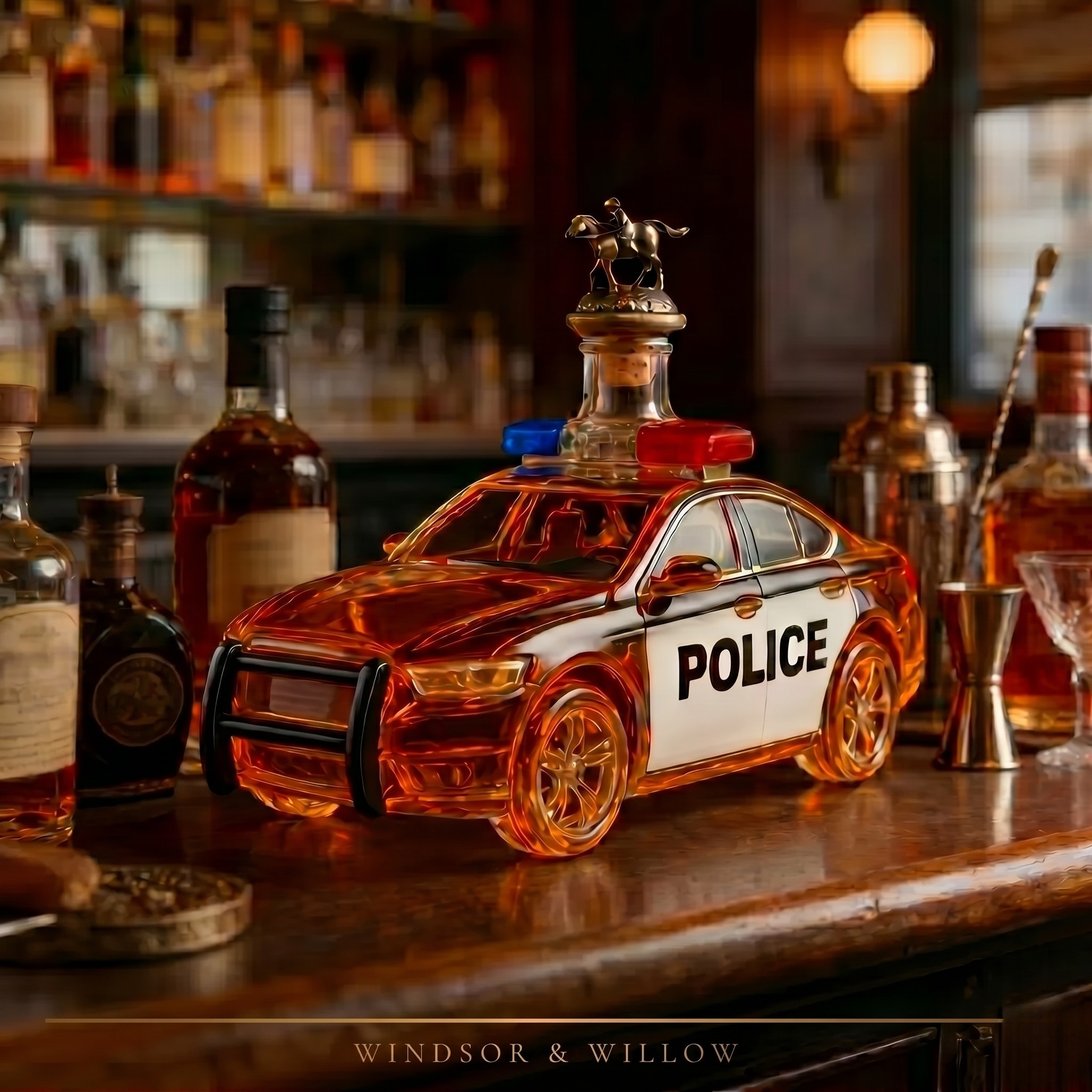 Police Edition - Whisky Decanter