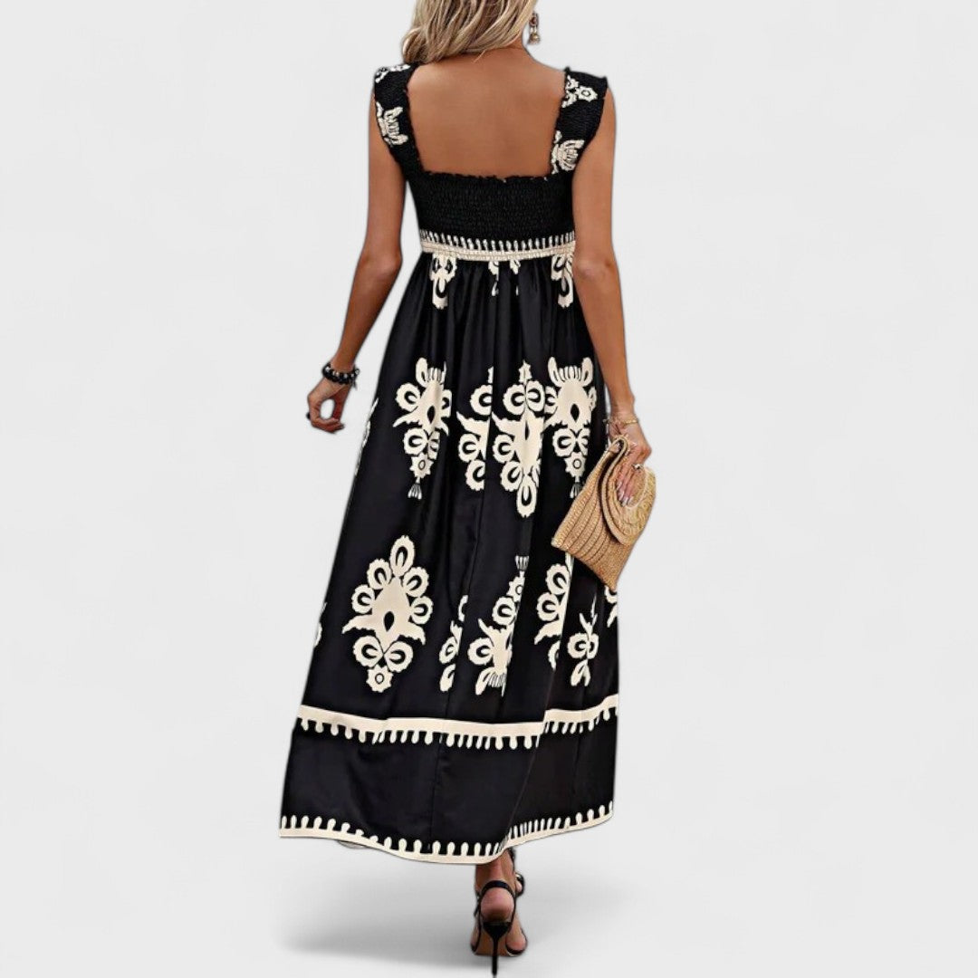 Nereza | Handmade Dress with Hand-Embroidered Details