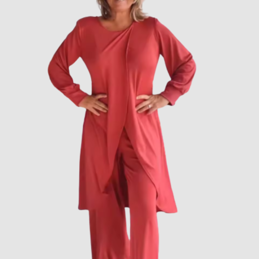 Laine™ Elegante 2-Piece Set | Long Top and Comfortable Trousers