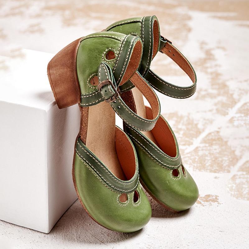 Laisy™ - Orthopaedic sandals with low heel