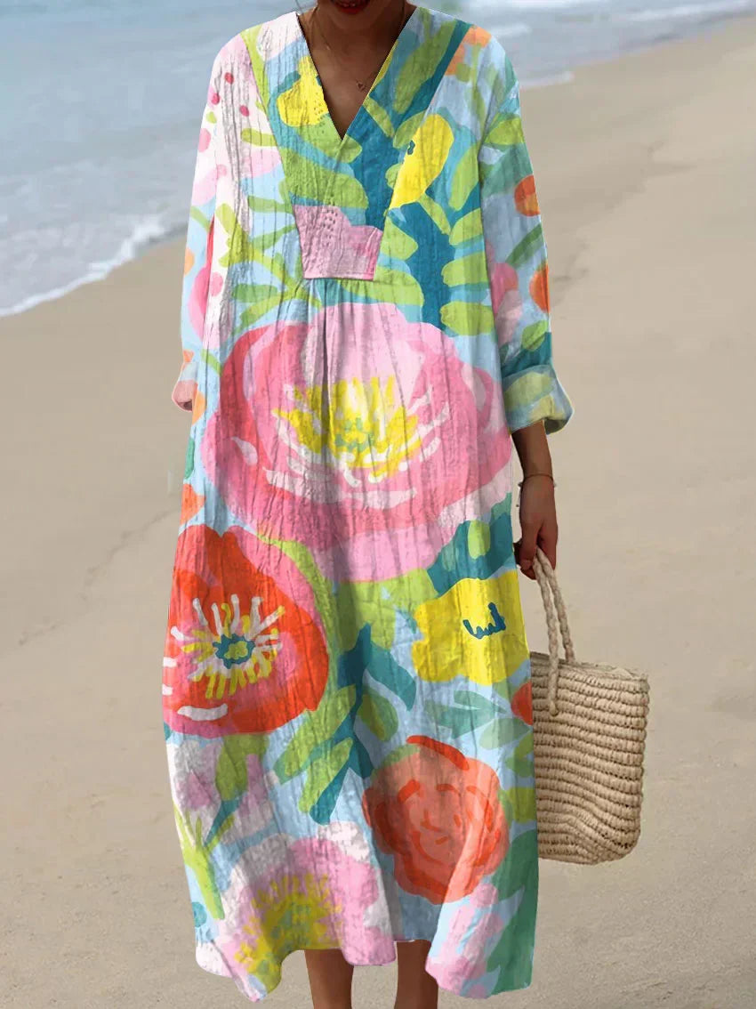 Dina™ Cotton Dress Inspired by Artists