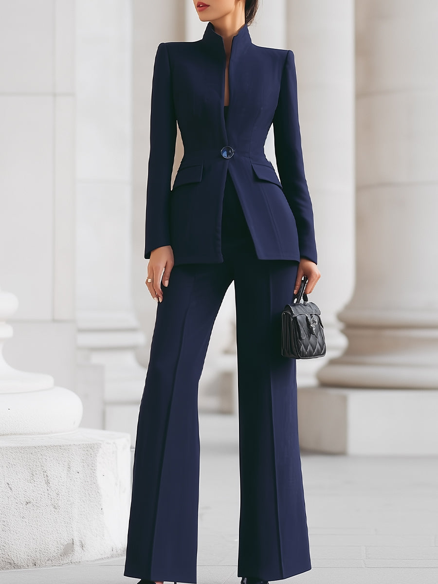 Flora™ Two-Piece Set | Tailored Blazer and Wide Trousers