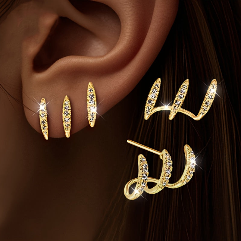 Elegant Double Earring