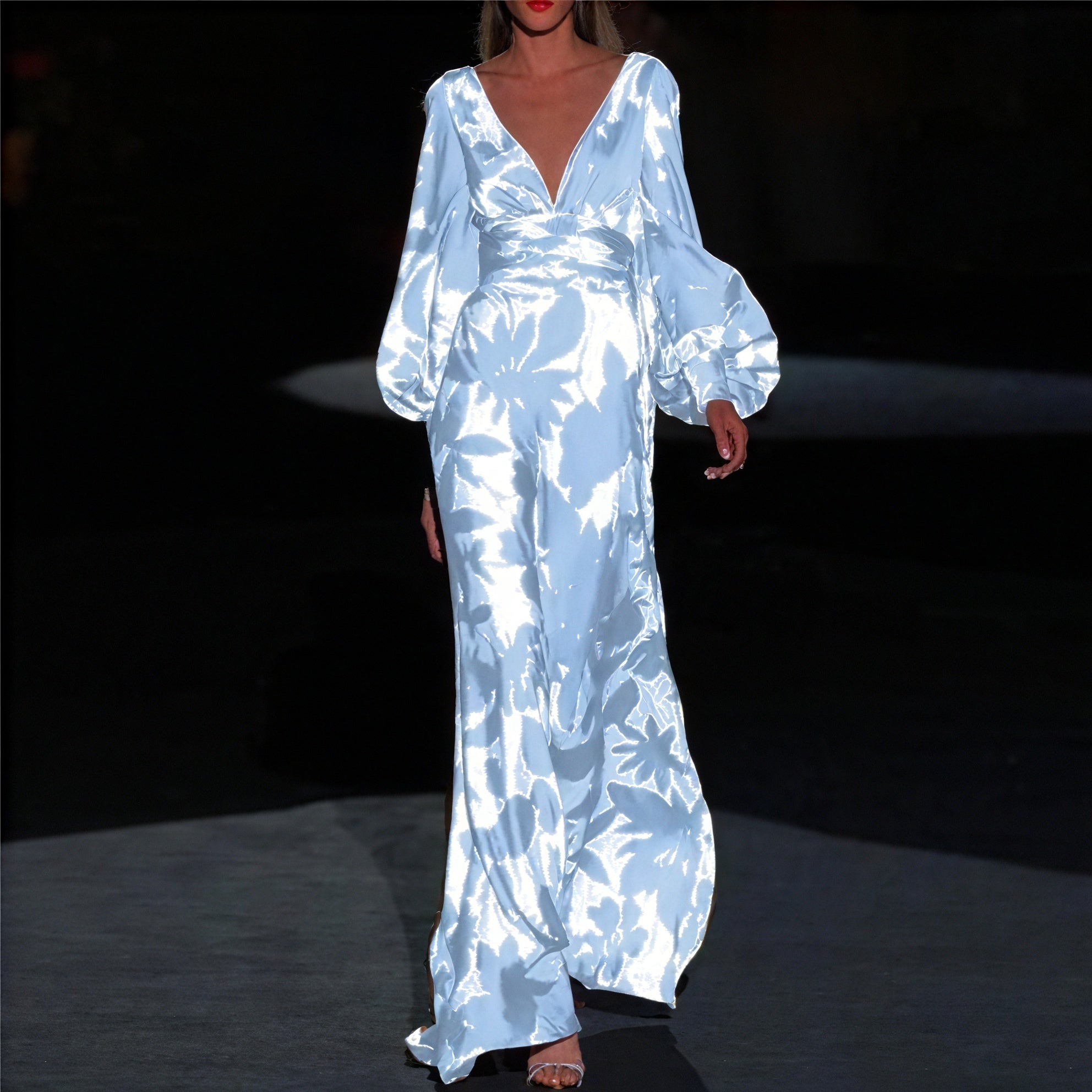 Long Dress – Soft Drape in Four Colours