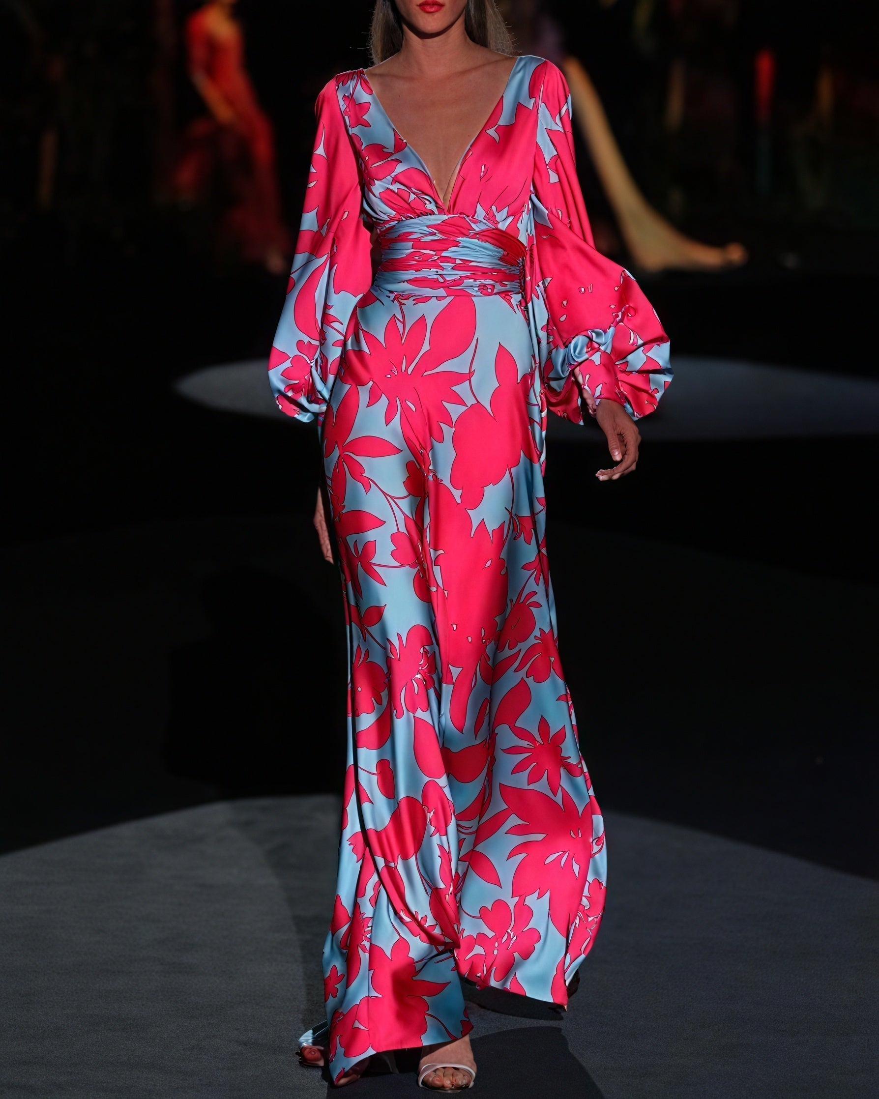 Long Dress – Soft Drape in Four Colours
