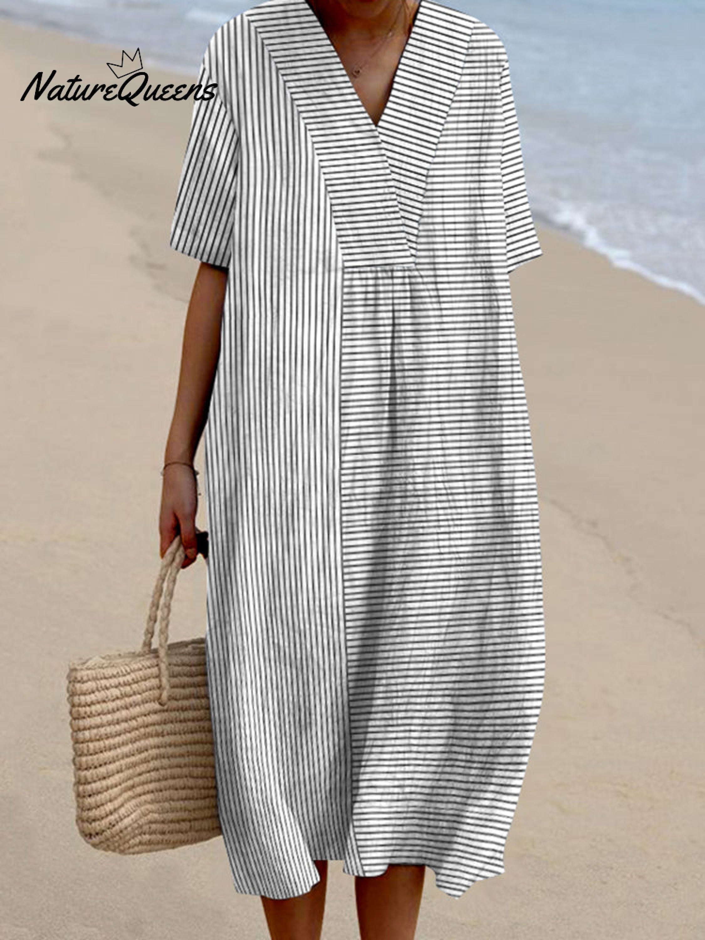 Isa™ Vintage Striped Dress