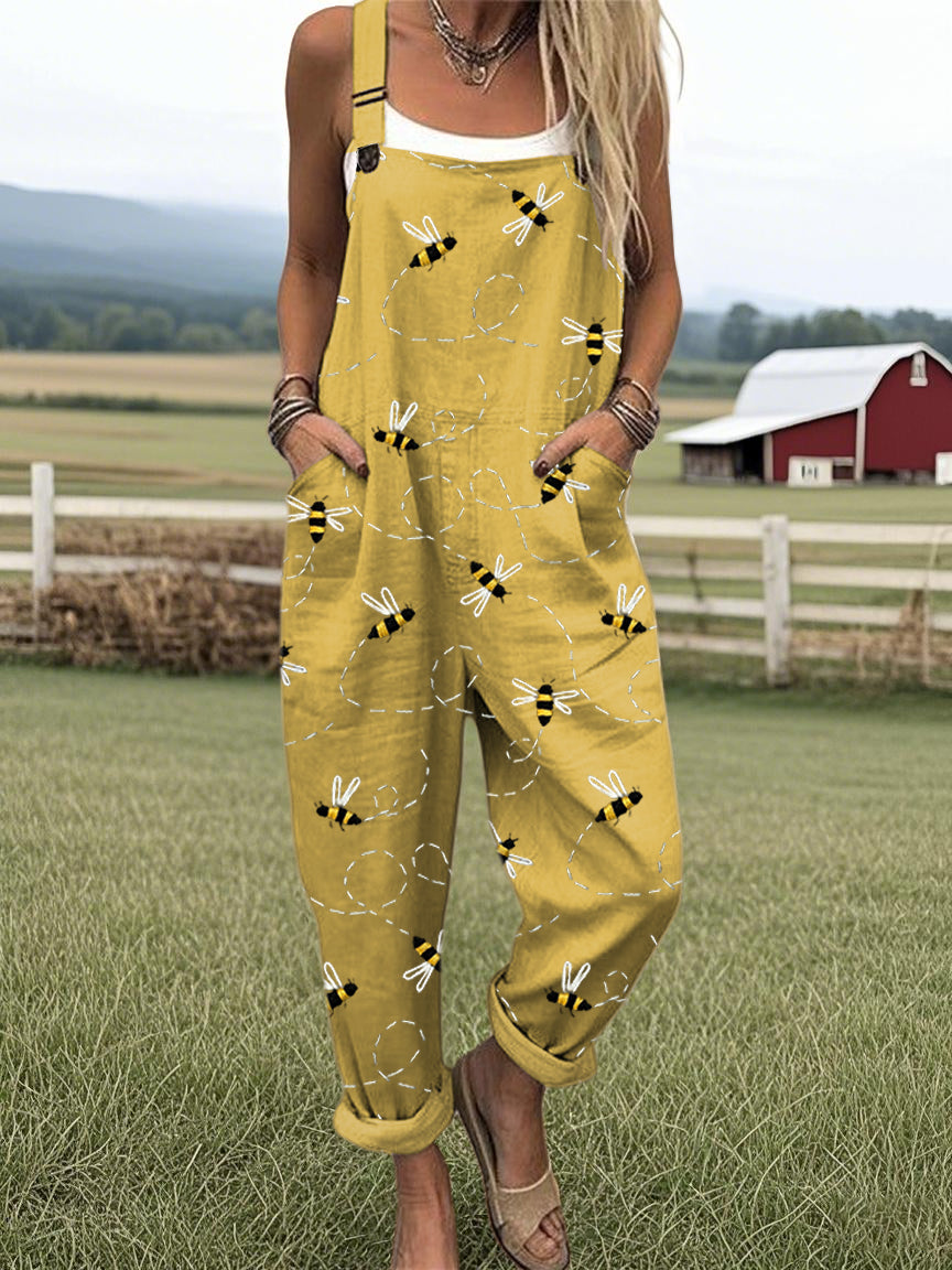 Nora | Busy Bee Jumpsuit