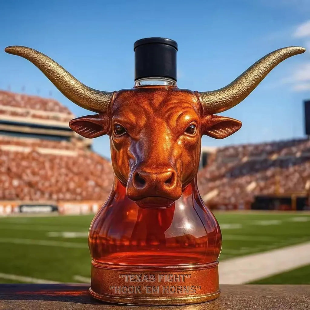 Texas Longhorns football - Whisky Decanter