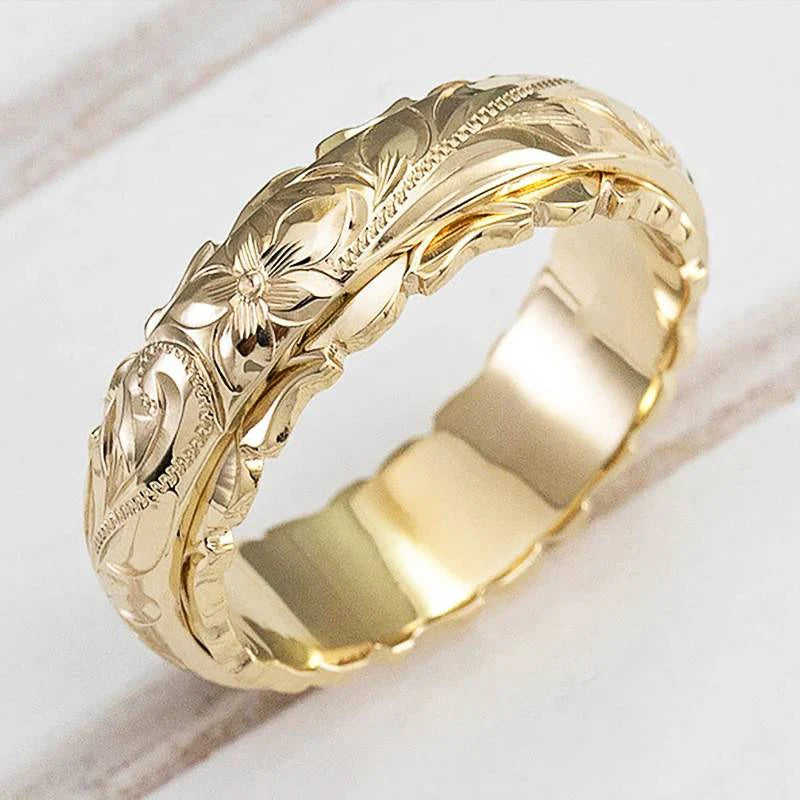 Antique Gold Flower | Gold