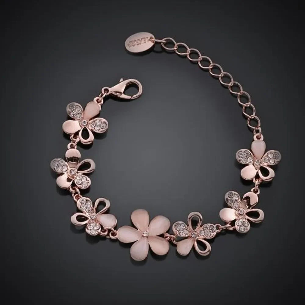 Antique Rose Bracelet | Rose Gold