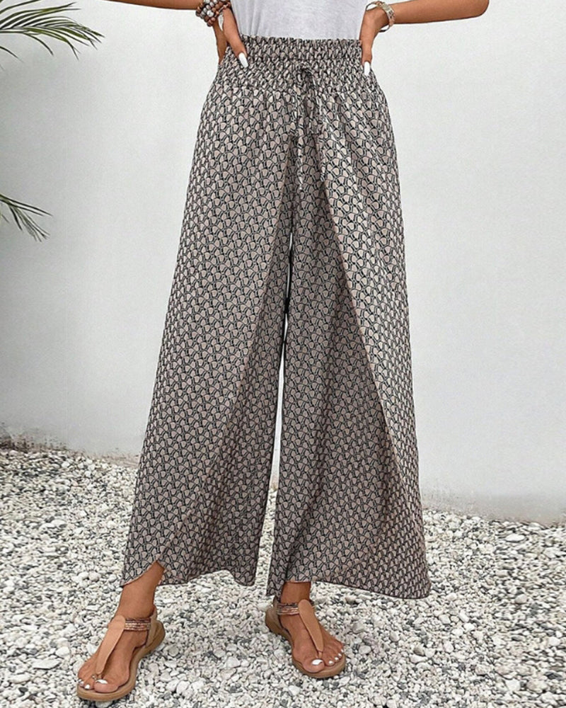 Lunara™ - Women's Wide-Leg Trousers