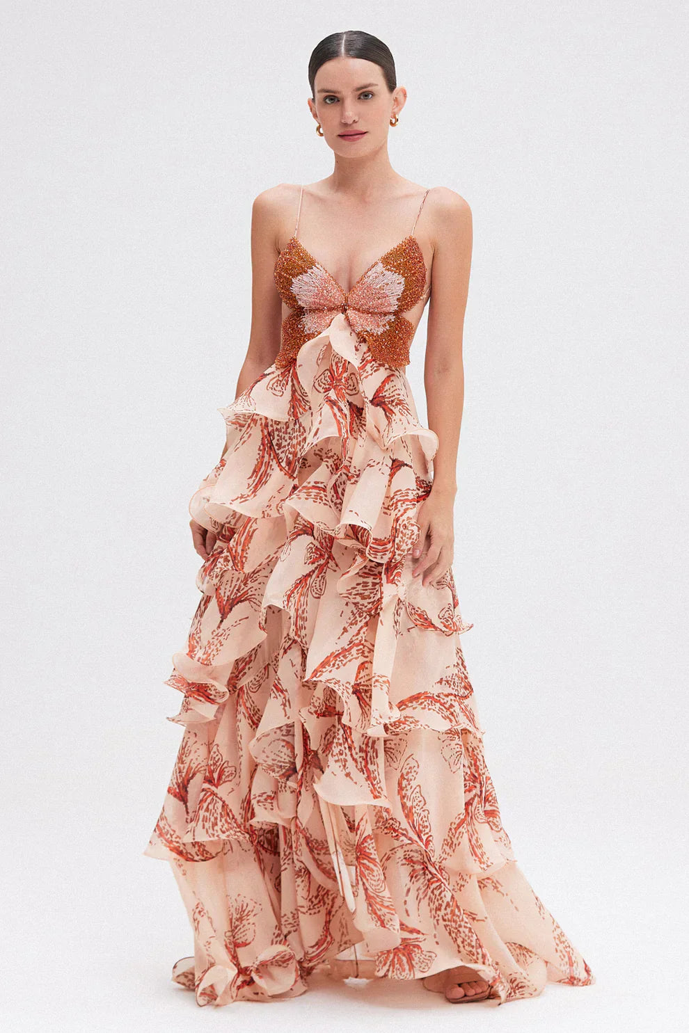 Serena™ | Dress with Ruffles and a Romantic Look