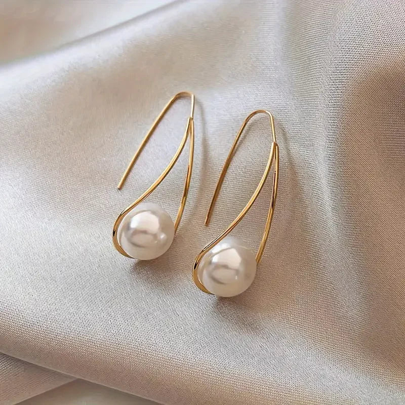 Elegant hoop earrings | Gold