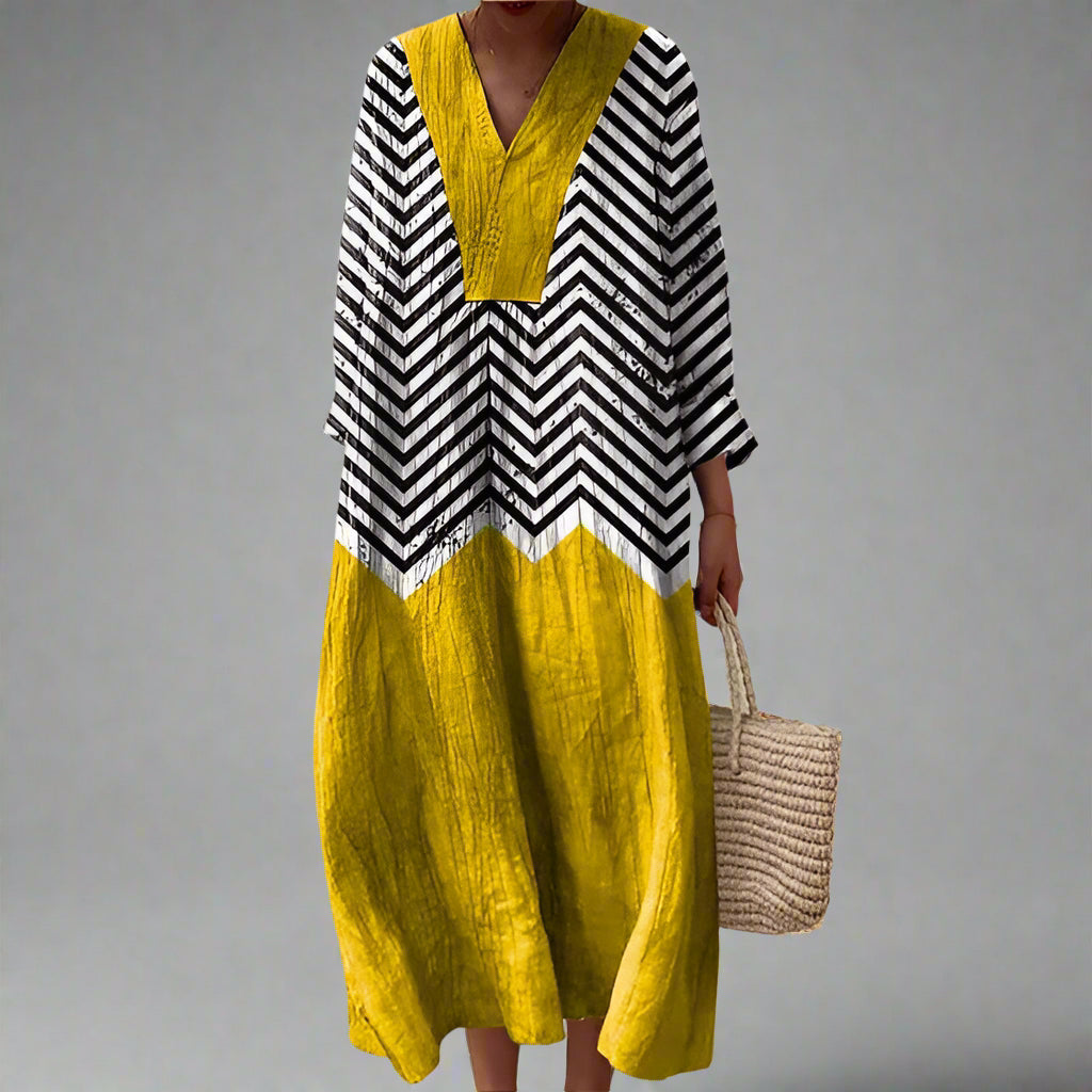 Juliana™ Elegant Geometric Dress