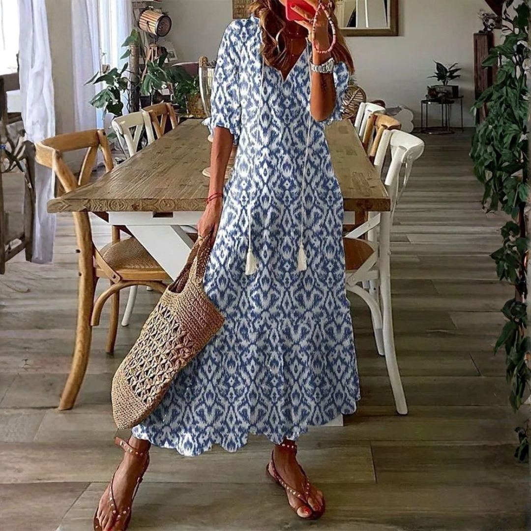 Luna | Effortlessly Boho Midi Dress