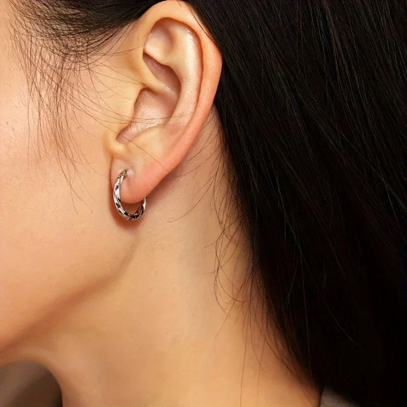 Geometric Drop Earrings Minimal