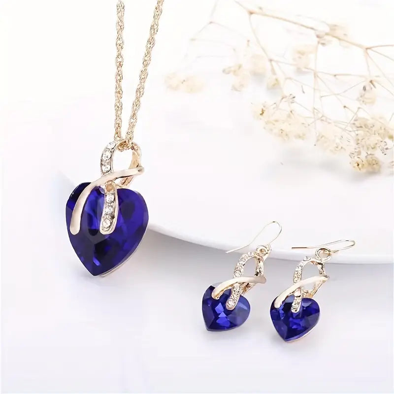 Tavira Marisolde gold jewellery set