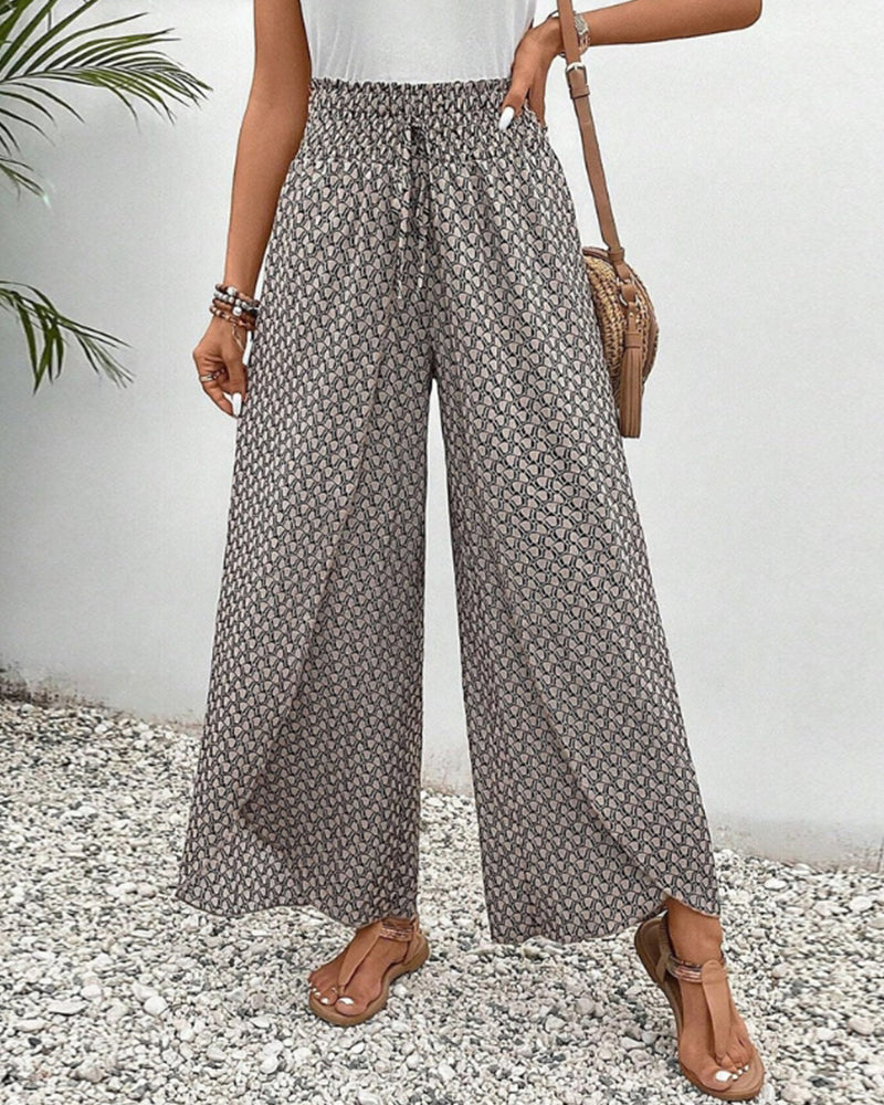Lunara™ - Women's Wide-Leg Trousers