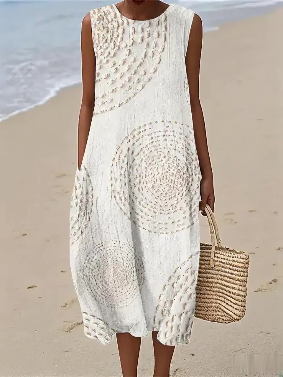 Oplena™ Casual Sleeveless Dress