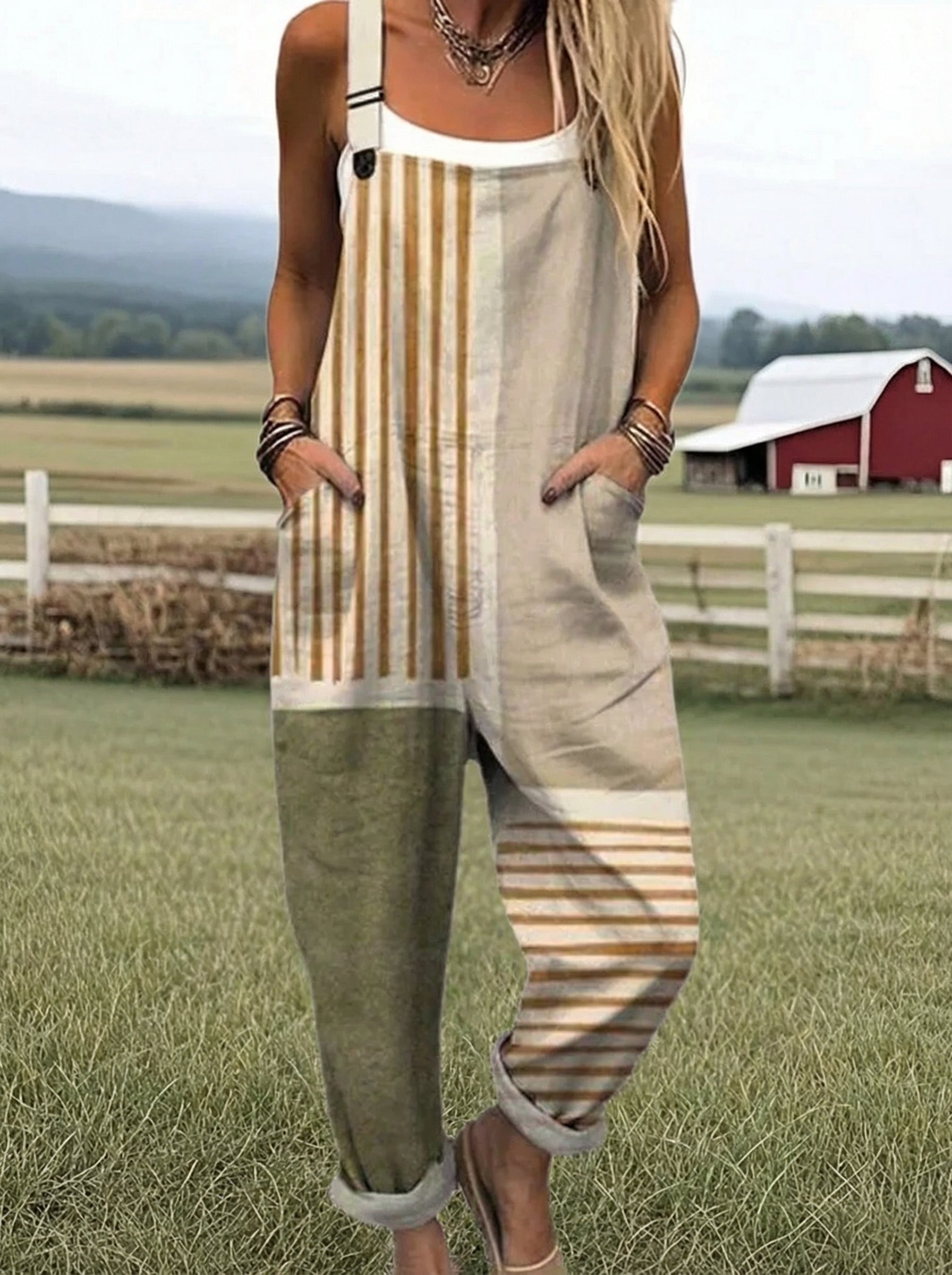 VB™ | Leisure Printed Jumpsuit