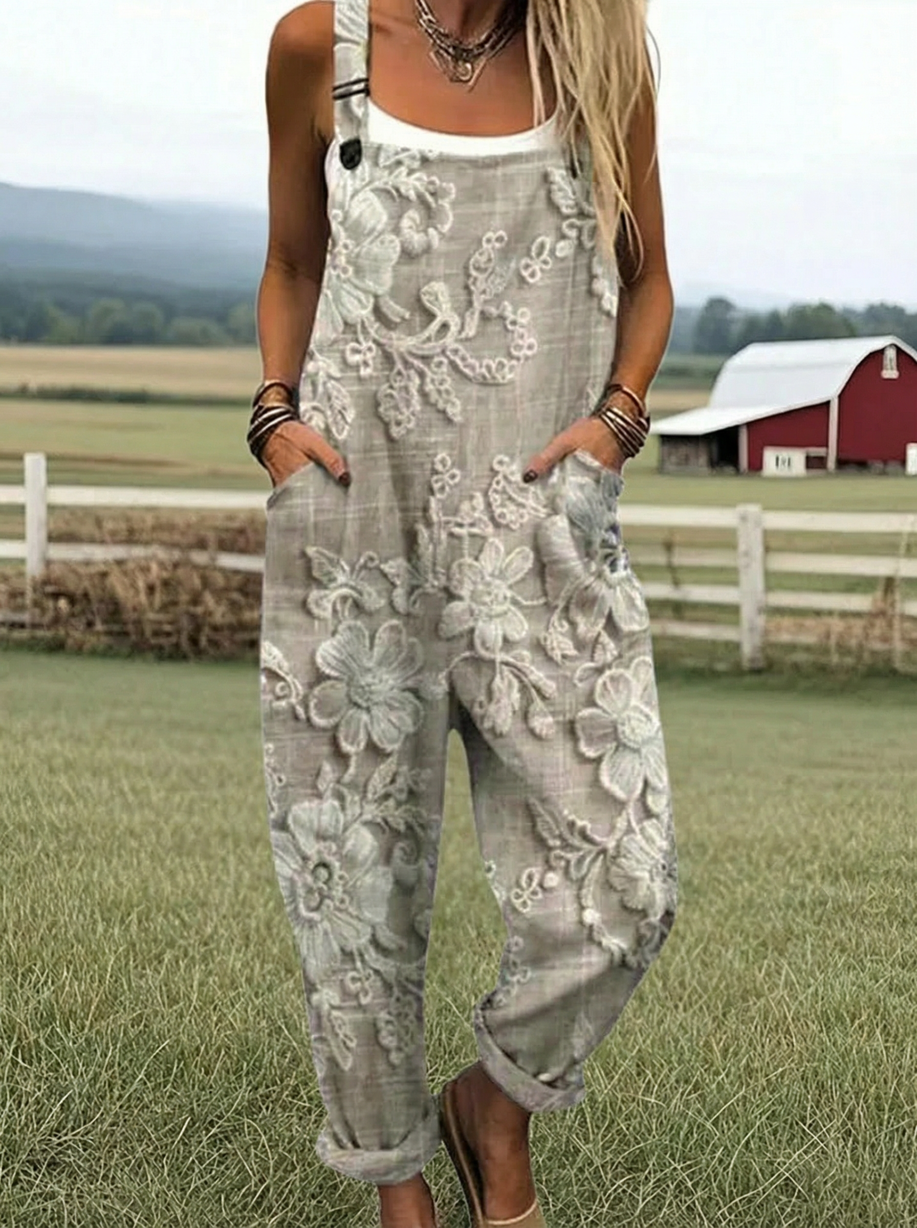 VB™ | Elegant Printed Jumpsuit