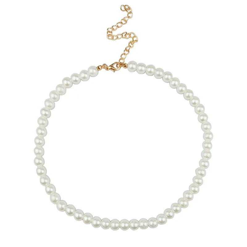 Exquisite pearl necklace | White gold