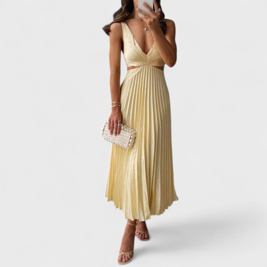 Elsa | Premium Silk Maxi Dress
