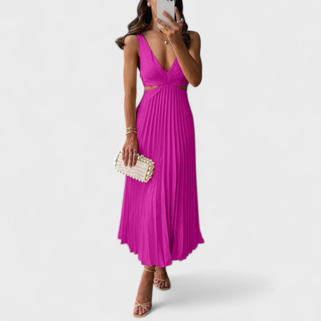 Elsa | Premium Silk Maxi Dress