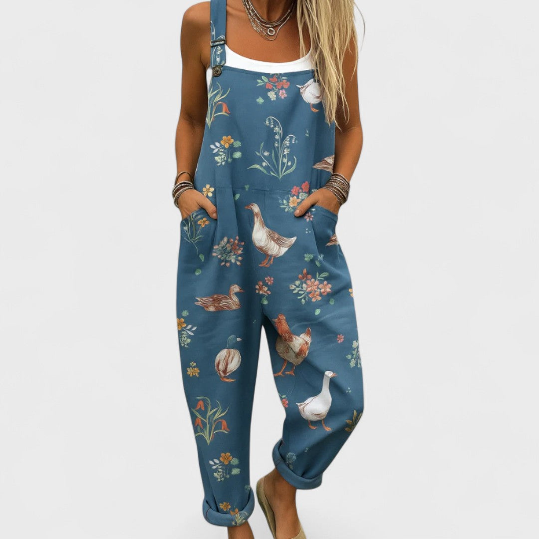 Marta | Handmade Jumpsuit with Straps for Women
