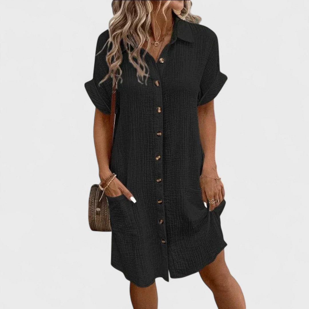 Emma | Handmade Linen Women's Dress