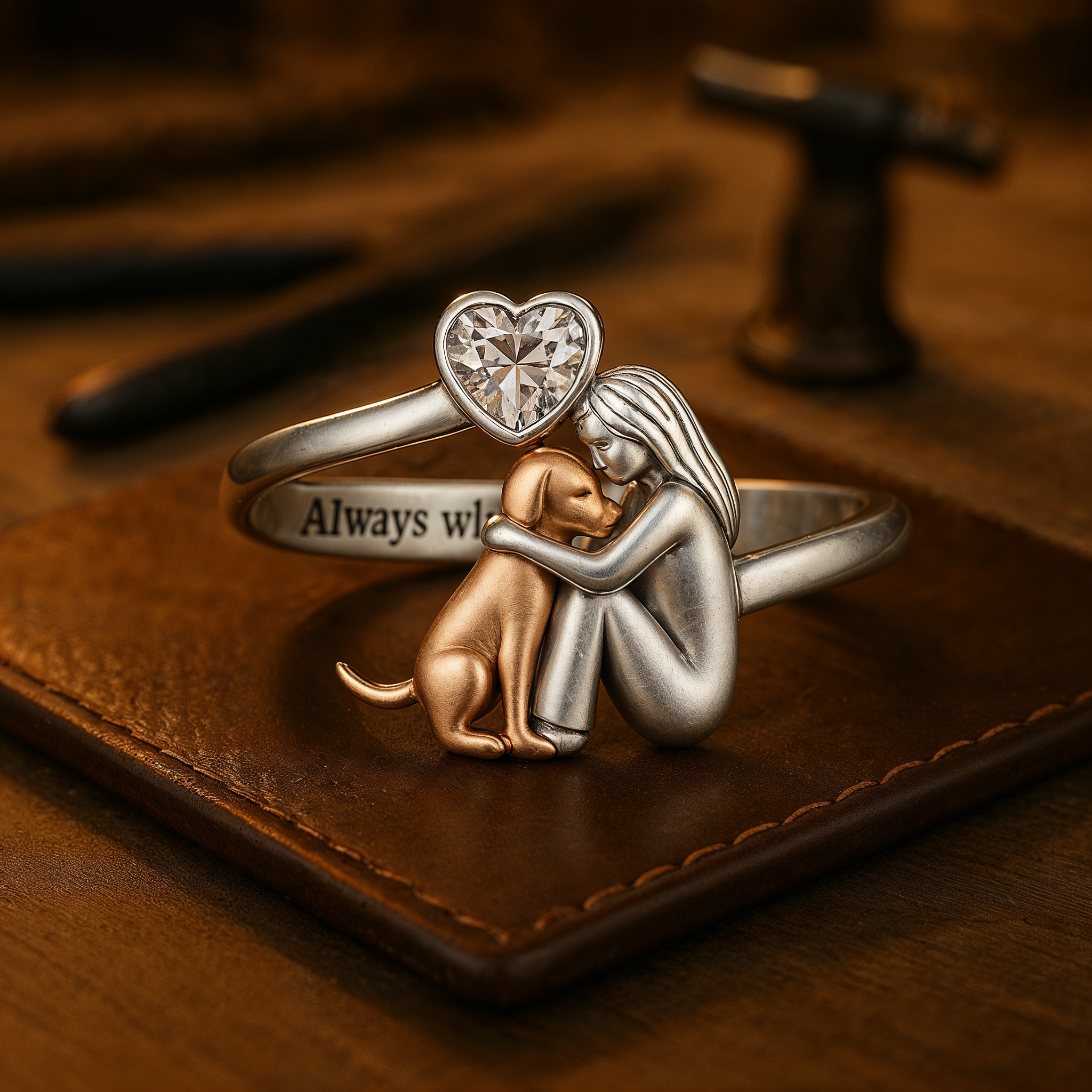 Adjustable Ring – Always in My Heart
