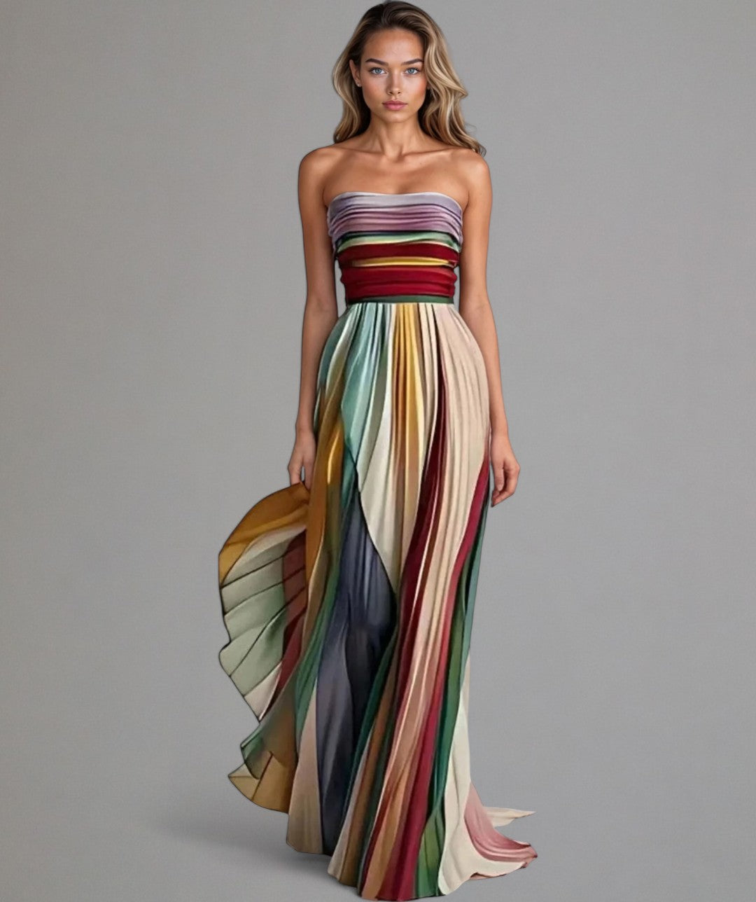 Talma™ Effortless Strapless A-Line Dress