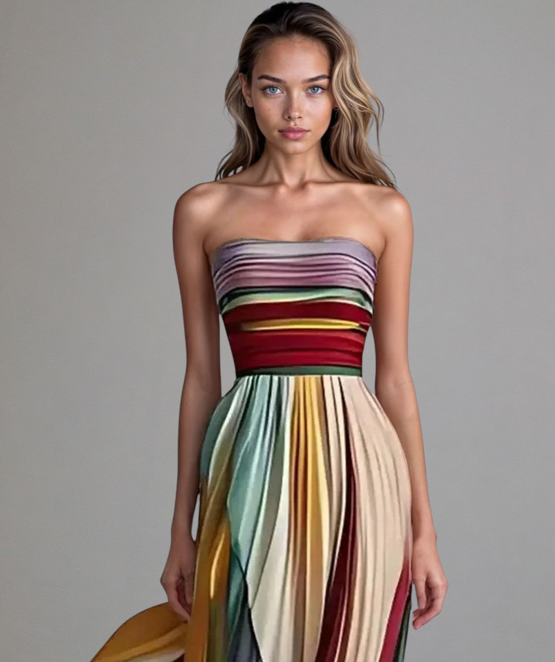 Talma™ Effortless Strapless A-Line Dress